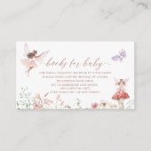 水色マジカルフローラ妖精プリンセスベビーショー エンクロージャーカード (正面)