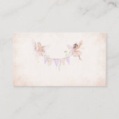 水色マジカルフローラ妖精プリンセスベビーショー エンクロージャーカード (裏面)