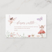 水色マジカルフローラ妖精プリンセスベビーショー エンクロージャーカード (正面)