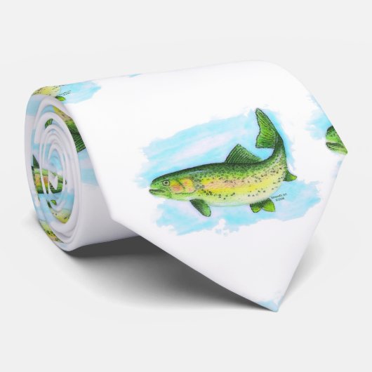 水色マスのネクタイ ネクタイ (ロール)