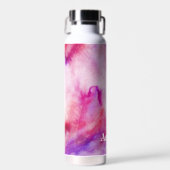 水色マゼンタウォッシュ ウォーターボトル (正面)