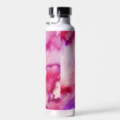 水色マゼンタウォッシュ ウォーターボトル (右面)