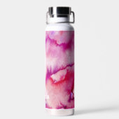 水色マゼンタウォッシュ ウォーターボトル (背面)
