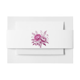 水色マゼンタピーニー結婚ズ – 招待状ベリーバンド