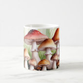 水色マッシュルームマグ コーヒーマグカップ (中央)