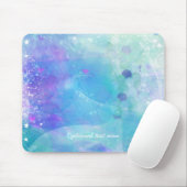 水色マーメイドテールファンタジー魅惑海 マウスパッド (マウス)
