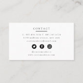 水色ミキサーケーキ+ベーカリー名刺 名刺 (裏面)