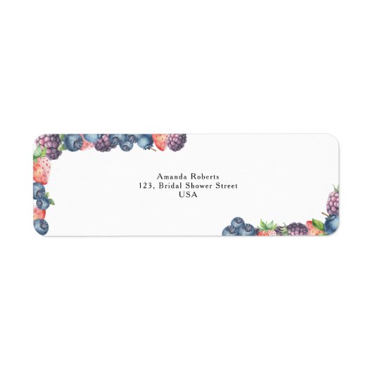 水色ミックス果実 ラベル (正面)