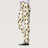 水色ミツバチレギンス レギンス (左)