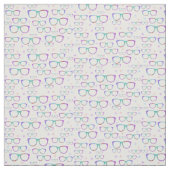 水色メガネ生地 ファブリック (見本)