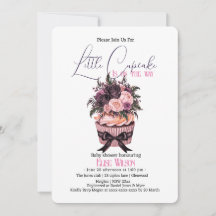 水色モダンカップケーキ赤ちゃんシャワー3