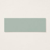 水色ユーカリの結婚ウェブサイト囲い (裏面)