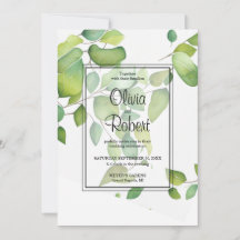 水色ユーカリの緑の結婚葉