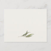 水色ユーカリプタスボタニ結婚カル詳細 エンクロージャーカード (裏面)