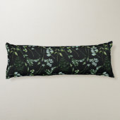 水色ユーカリプタス緑葉色 ボディピロー (裏面)