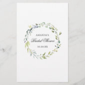 水色ユーカリプトゥスウィーズ&アドバイスカード (裏面)