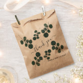 水色ユーカリプトゥスグリーンサンキュー フェイバーバッグ (クリップ留めされた状態)