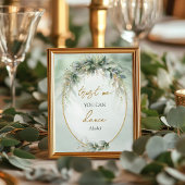 水色ユーカリプトゥスボホ私を信頼して踊ることができる ポスター