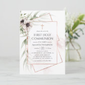 水色ユーカリ幾何学聖域 招待状 (スタンド正面)