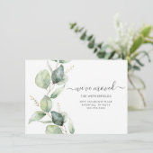 水色ユーカリ引越し住所のお知らせ (スタンド正面)