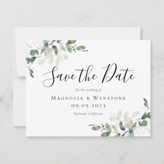 水色ユーカリ書道保存日 (正面)