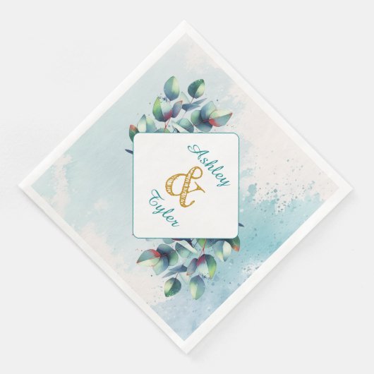 水色ユーカリ植物学結婚の (コーナー)