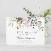 水色ユーカリ移動案内カード 案内状 (スタンド正面)