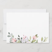 水色ユーカリ移動案内カード 案内状 (裏面)