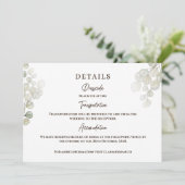 水色ユーカリ結婚ス詳細 招待状 (スタンド正面)
