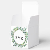 水色ユーカリ結婚ス フェイバーボックス (オープン)