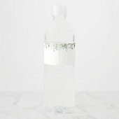 水色ユーカリ結婚プ ペットボトルラベル (裏面)