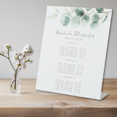 水色ユーカリ緑の金ゴールド葉価格 台座サイン