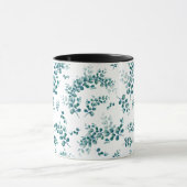 水色ユーカリ緑 マグカップ (中央)