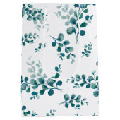 水色ユーカリ緑 ミディアムペーパーバッグ (裏面)