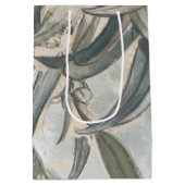 水色ユーカリ葉サンリー ミディアムペーパーバッグ (裏面)