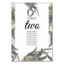 水色ユーカリ葉スグリー結婚ズ