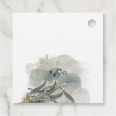 水色ユーカリ葉スグリー結婚ズ フェイバータグ (裏面)