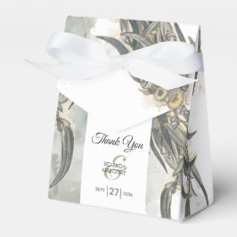 水色ユーカリ葉スグリー結婚ズ フェイバーボックス