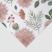 水色ユーカリ葉フローラ 薄葉紙 (詳細)