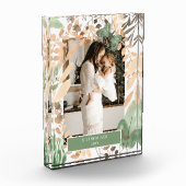 水色ユーカリ蝶の緑 フォトブロック (左)