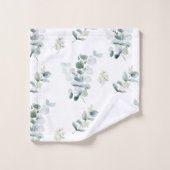 水色ユーカリ バスタオルセット (ウォッシュタオル)