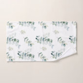 水色ユーカリ バスタオルセット (ハンドタオル)