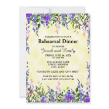 水色ラベンダーフローライエローウェディングリハーサル