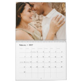 水色ランタン中国の写真 カレンダー (2月 2027)