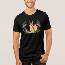 水色リス トライブレンドＴシャツ