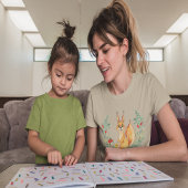 水色リス Tシャツ