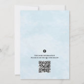 水色リハ航海のーサルディナーQRコード 招待状 (裏面)