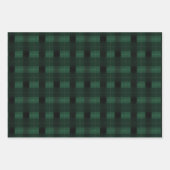 水色レッド、グリーン、ネイビー ラッピングペーパーシート (正面3)