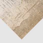 水色レトロなクリスマスレッドキャンドルホリーベリー 薄葉紙 (詳細)