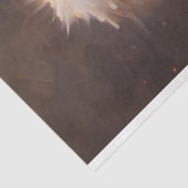 水色レトロなサンタクロースは赤い帽子を微笑む 薄葉紙 (詳細)